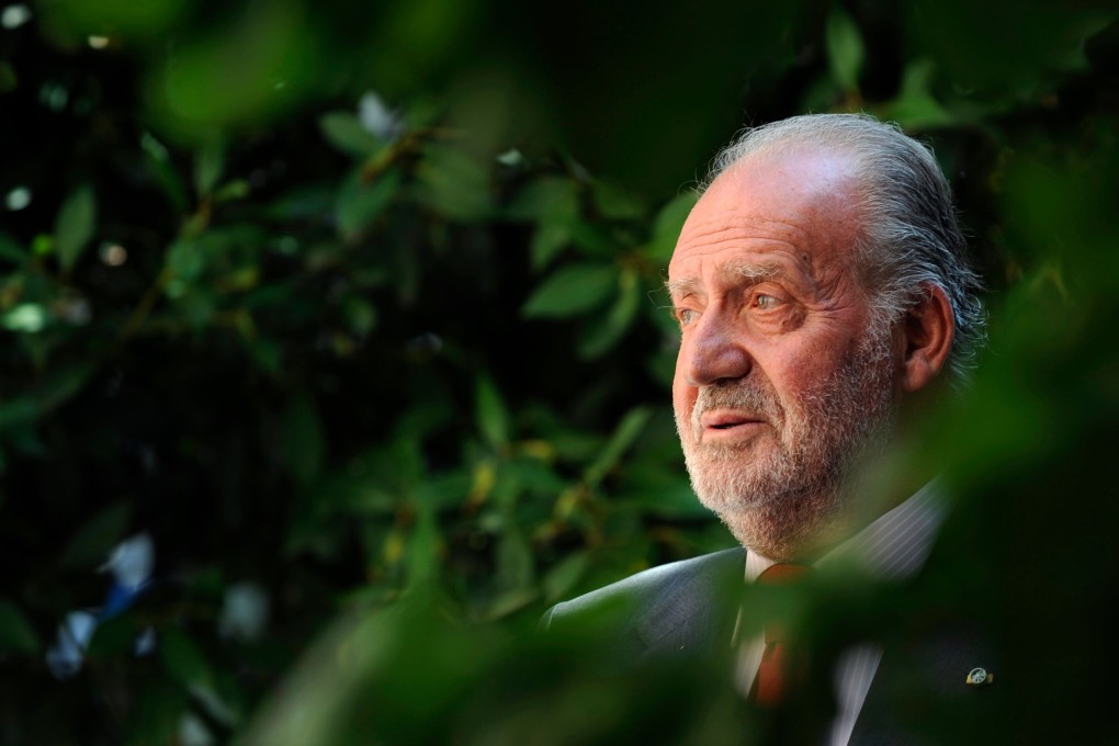 Then King Juan Carlos of Spain attends a reception at the Swedish embassy in Madrid in September 2009. Photo: AFP
