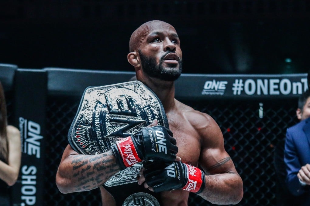 Demetrious Johnson holds the ONE flyweight Grand Prix title. Photo: ONE Championship