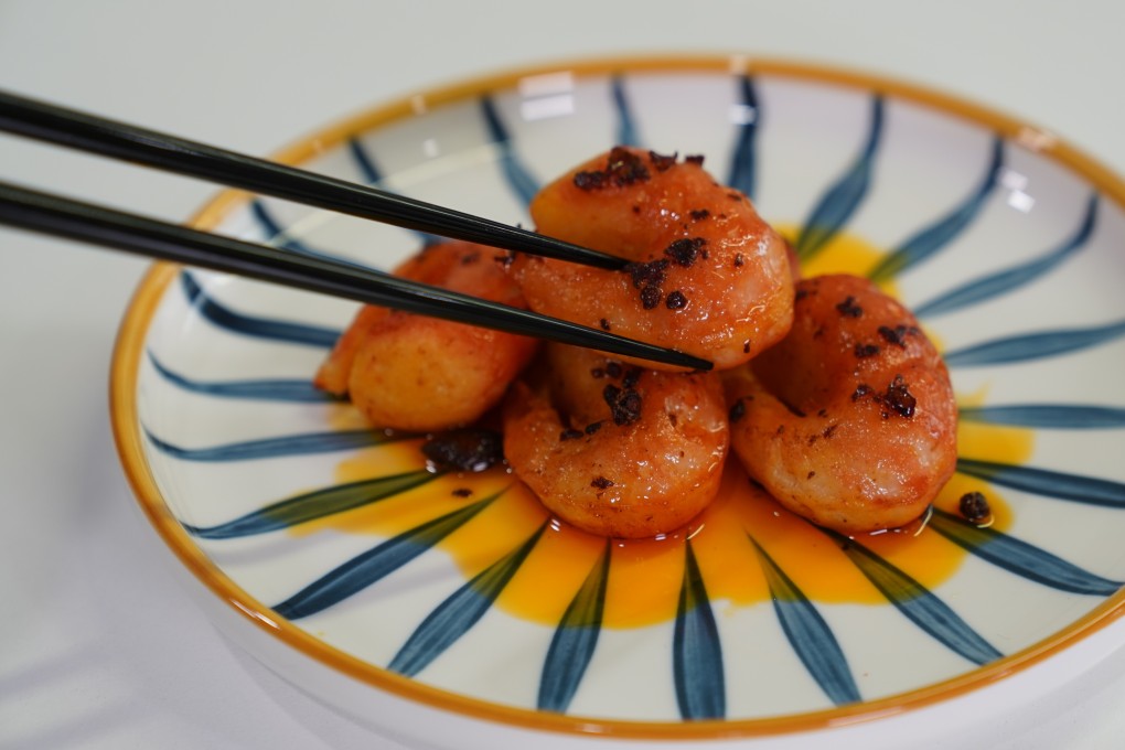 Plant-based crayfish from Chinese start-up Zhenmeat. Photo: Handout