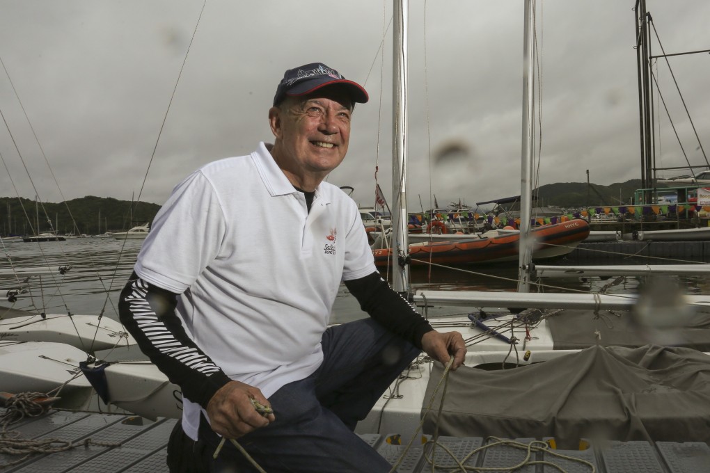 Mike Rawbone started Sailability with his wife Kay in 2009. He died on August 3, 2020 aged 75. Photo: Jonathan Wong