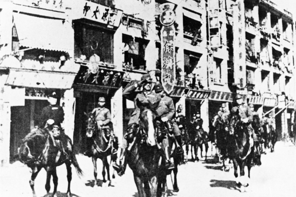 Japanese troops in Hong Kong in 1941. Photo: Getty Images