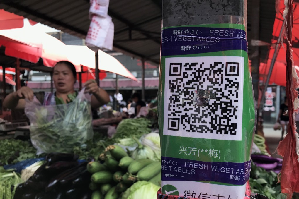 China’s digital currency would be a competitor to existing payment services including Alipay and WeChat Pay, which have so far dominated mobile payments in China. Photo: Simon Song