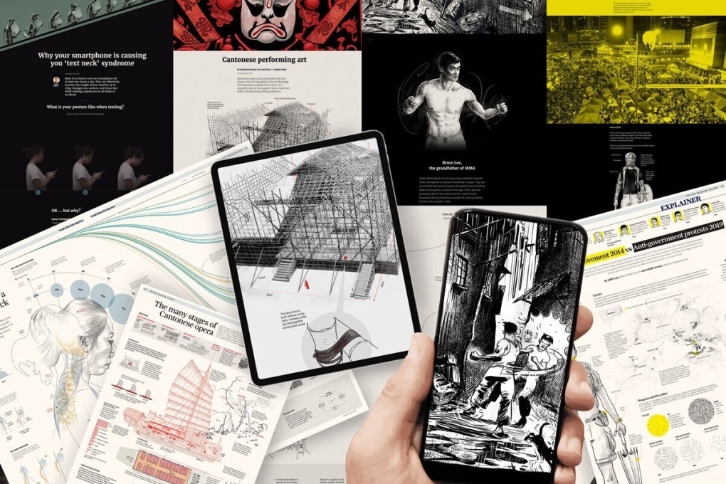 The South China Morning Post took home 20 medals from the Malofiej 28th International Infographics Awards. Photo: SCMP Pictures