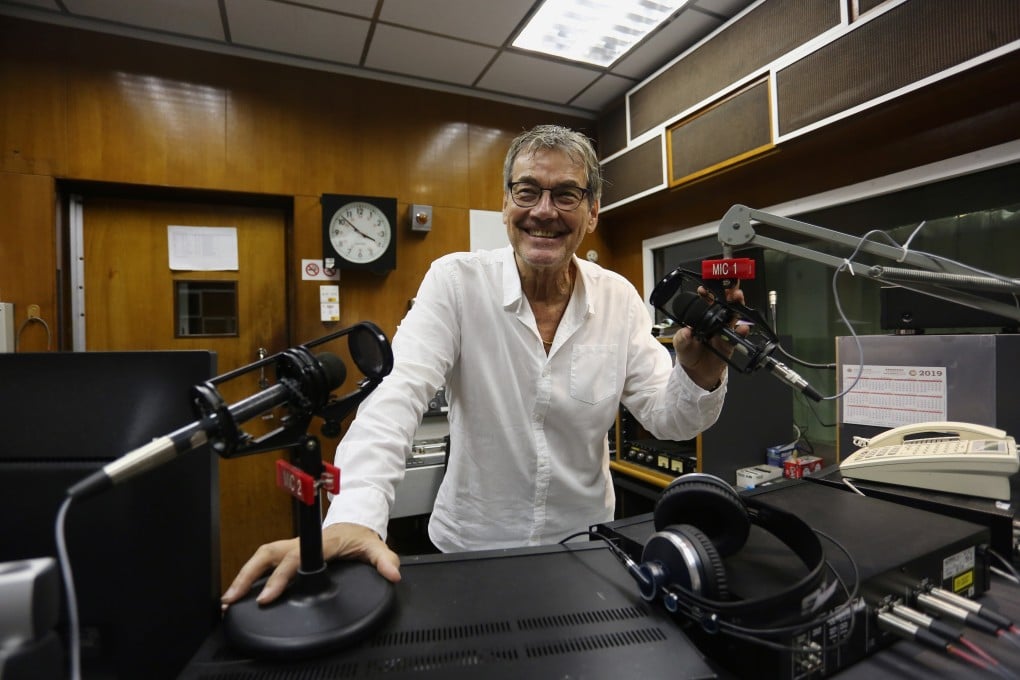 Presenter and producer John Culkin at RTHK in Kowloon Tong. Photo: SCMP / Jonathan Wong
