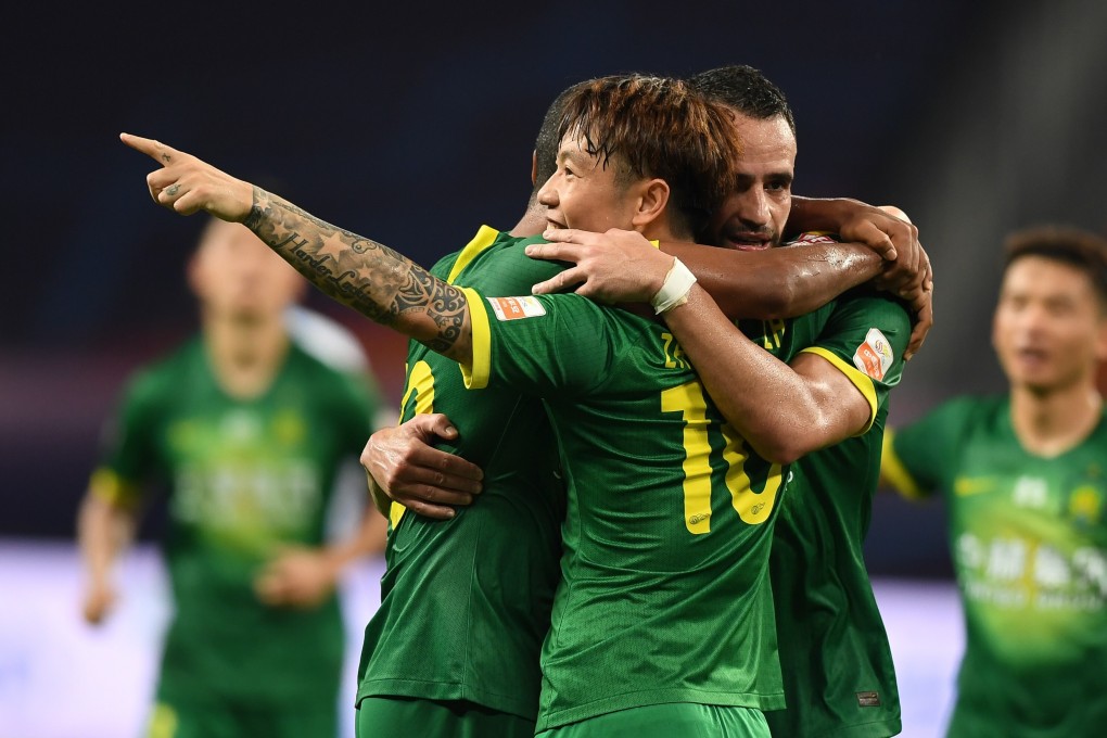 Beijing Guoan’s strong early-season form sees them topping their group in the 2020 CSL campaign. Photo: Xinhua