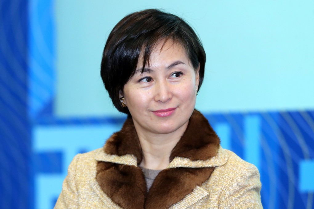 Pansy Ho, daughter of Stanley Ho and managing director of Shun Tak Holdings Limited, appears at the Asian Financial Forum in 2016 in Wan Chai. Photo: David Wong