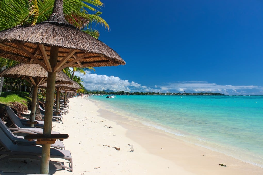 An empty beach in Mauritius. The African island nation has stamped out the coronavirus, and now it needs tourists to return to boost the economy, while avoiding infections. Photo: Shutterstock