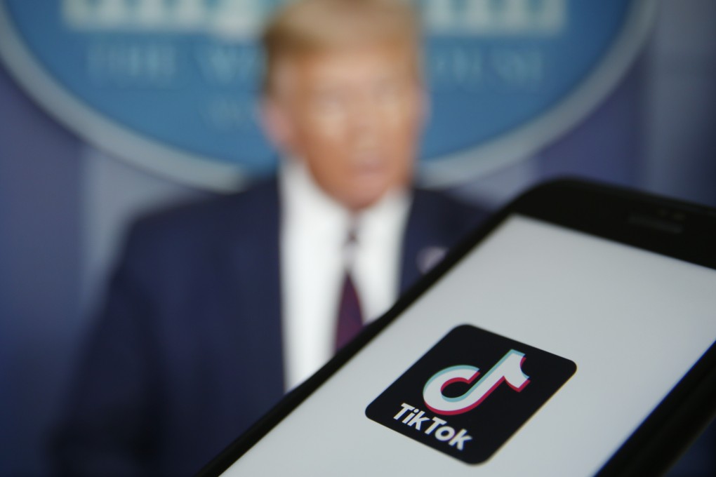 US President Donald Trump’s move against TikTok is part of a stepped-up campaign against China. Photo: Bloomberg