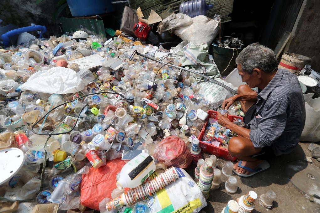 Indonesia generates 6.8 million tonnes of plastic waste each year. Photo: EPA