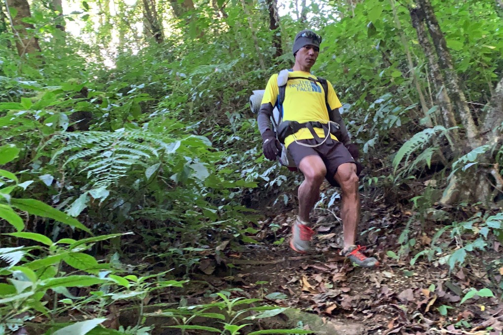 Jay Kiangchaipaiphana during an exploration around Myanmar’s Chin state. He was injured when a tree fell on him two weeks ago. Photo: Ryan Blair