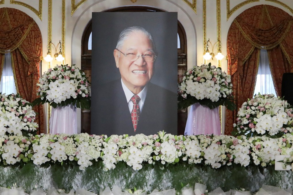 A public memorial to Taiwan’s late leader Lee Teng-hui has been set up at the Taipei Guest House. Photo: Reuters