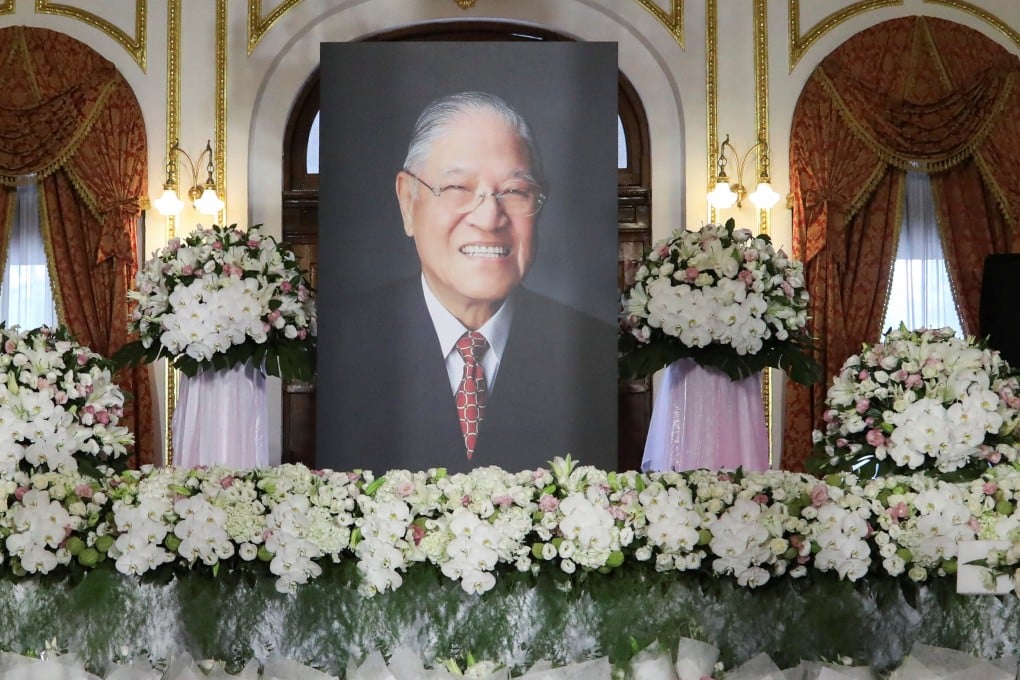 A public memorial to Taiwan’s late leader Lee Teng-hui has been set up at the Taipei Guest House. Photo: Reuters