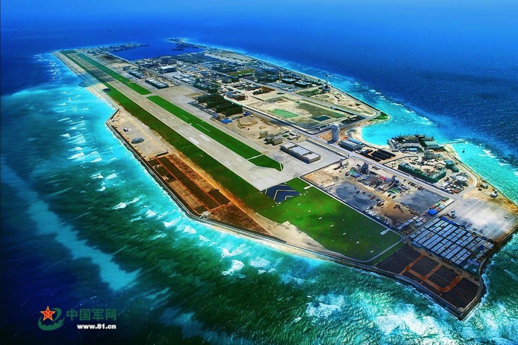 China's Ministry of Transport opened a maritime rescue centre on Fiery Cross Reef in the South China Sea in early 2019. Source: People's Daily