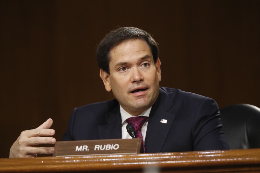Florida Republican senator Marco Rubio is among those targeted. Photo: AFP