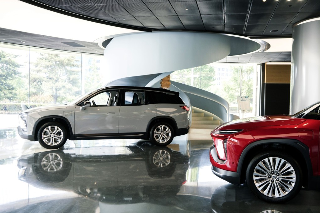 A Nio showroom in Beijing. Photo: Bloomberg