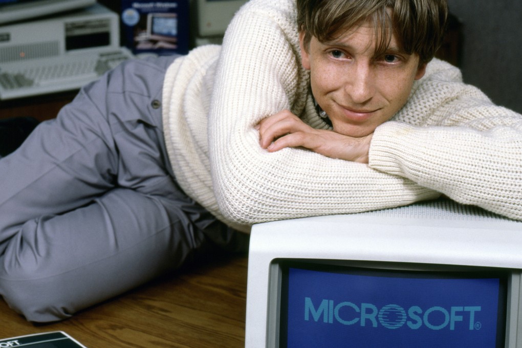 Microsoft co-founder Bill Gates in November 1985 in Bellevue, Washington, the US. His book, Business at the Speed of Thought, explains how technology can enhance business operations. Photo: Getty Images