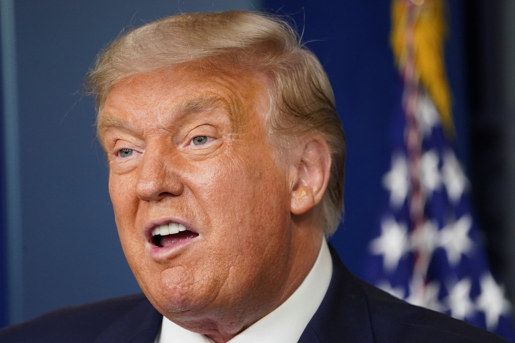 President Donald Trump said he was ‘a little surprised’ that Joe Biden selected Kamala Harris as his running mate. Photo: Reuters