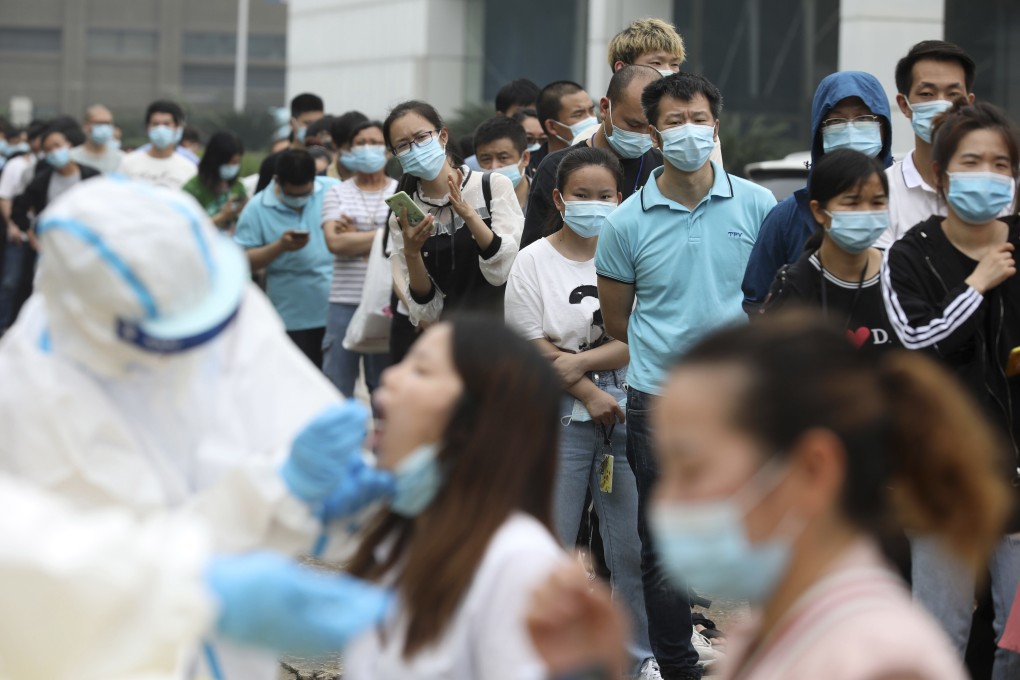 In Hubei province, home to the initial outbreak of the new coronavirus, a 68-year-old woman has tested positive more than five months after she recovered from an initial infection. Photo: Chinatopix / AP