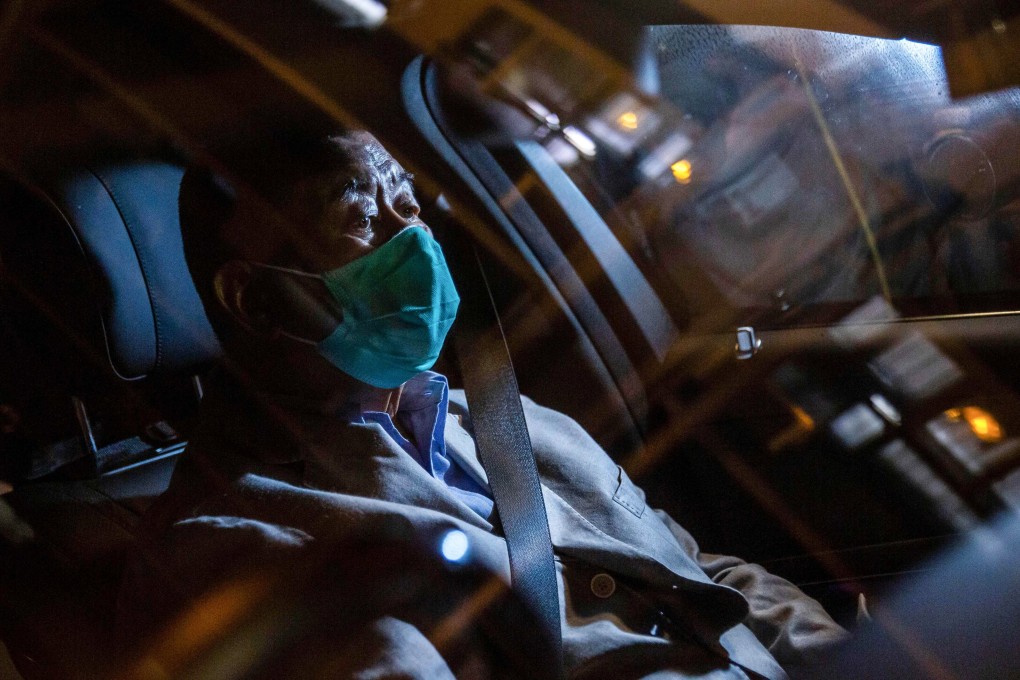 Donations to an online group promoting sanctions against Hong Kong and mainland officials surged following the arrest of Apple Daily founder Jimmy Lai this week. Photo: AFP