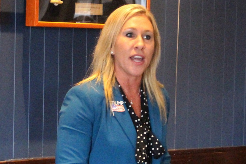 Republican Marjorie Taylor Greene. Photo: AP