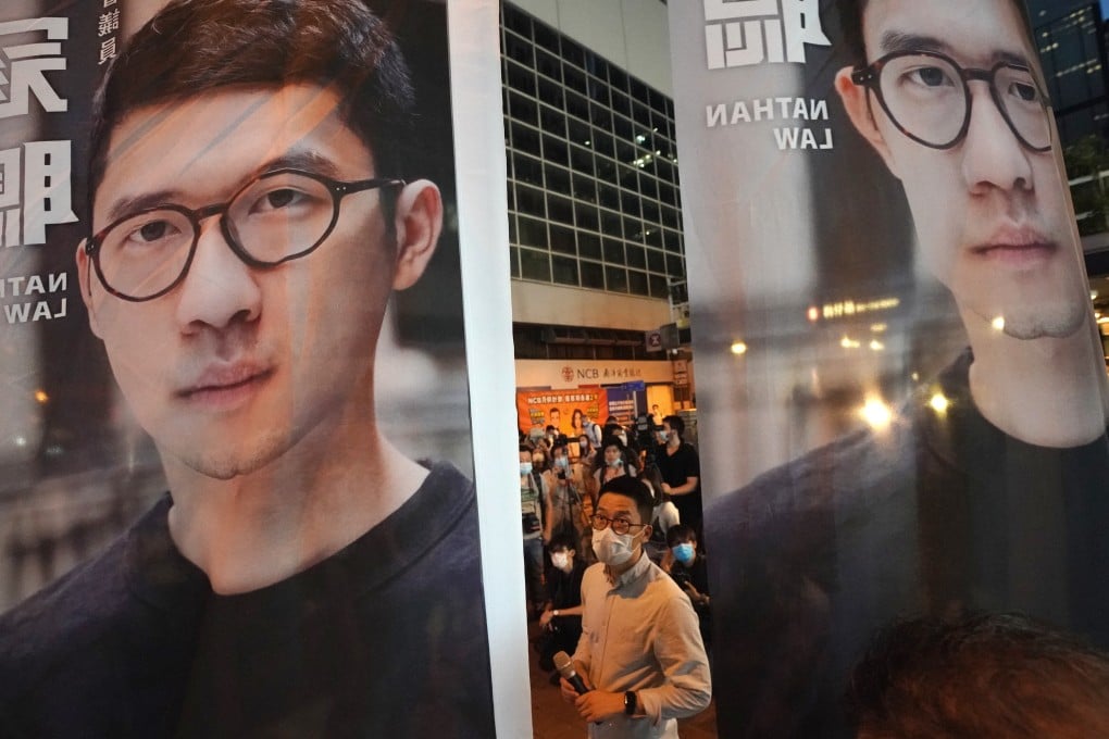 Nathan Law had appeared on the “2020 Legco elections postponement” show. Photo: Felix Wong