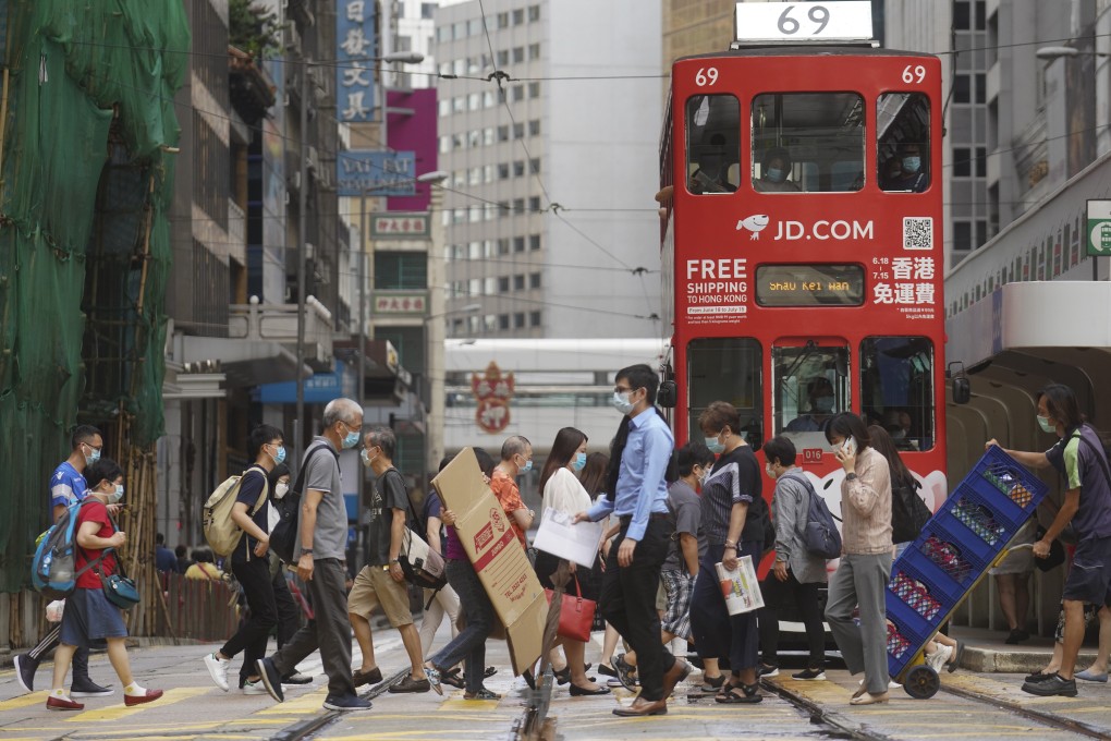 Almost 40 per cent of US firms in a recent AmCham survey say they are considering leaving Hong Kong over national security law fears. Photo: Winson Wong