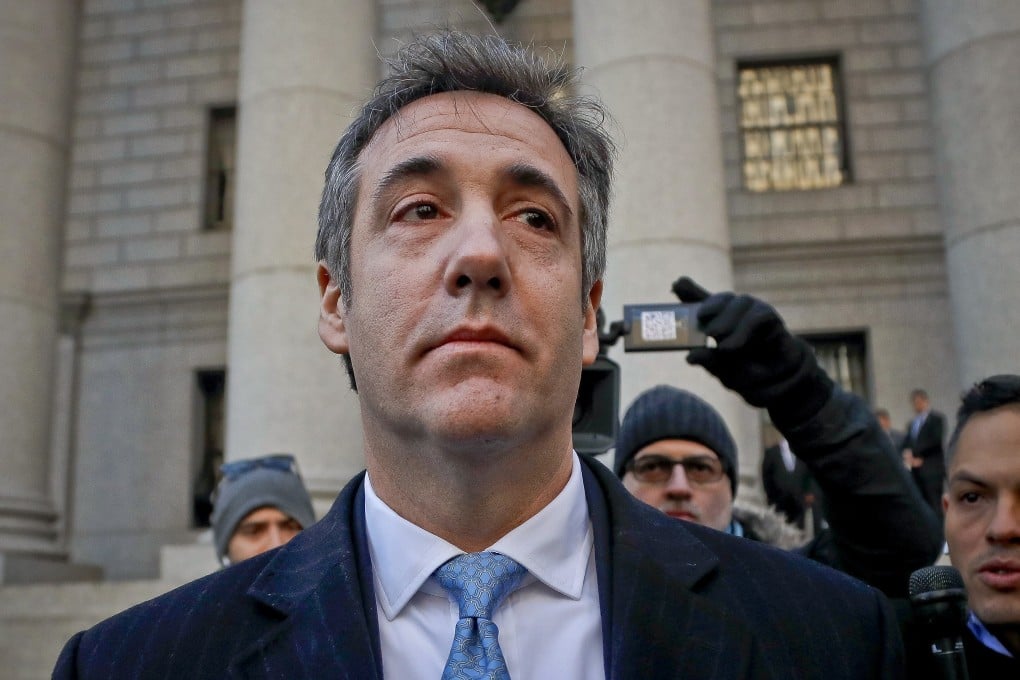 Michael Cohen walks out of federal court in New York in November 2018. Photo: AP