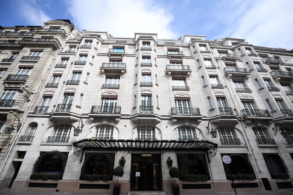 Le Bristol is one of 12 super luxury palace hotels in the city. Eleven have been closed for months, and with recent travel restrictions, they will struggle for occupancy after their planned reopening in September. Photo: Franck Fife/AFP