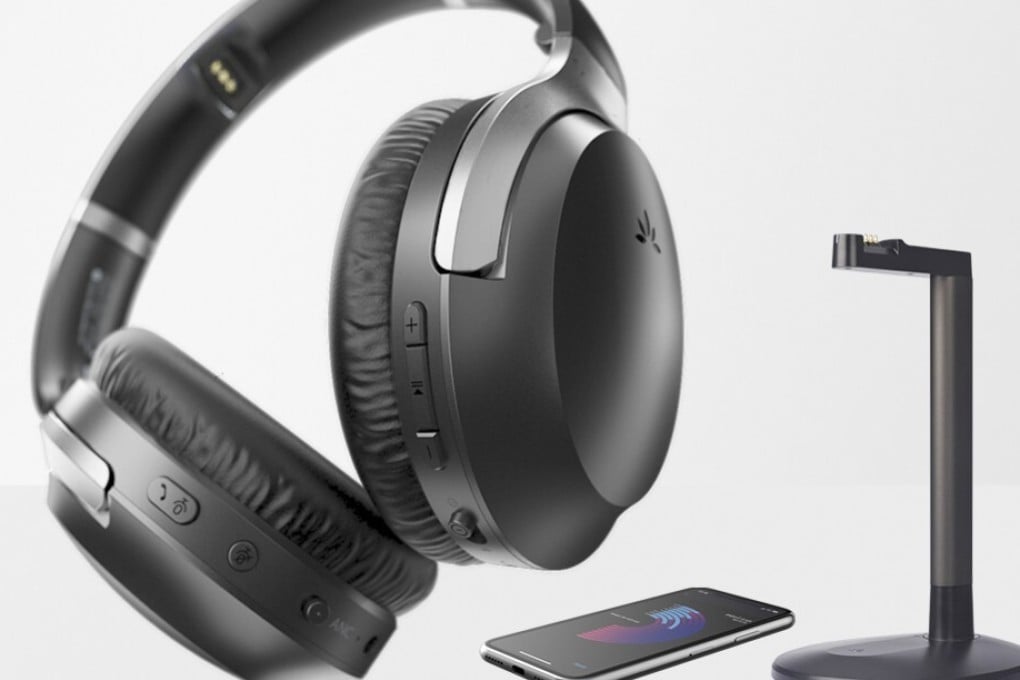 The Aria Me Bluetooth noise cancelling headphones from Avantree use an app on your phone to create a personalised custom profile based on your hearing. Your custom profile is loaded to the headphones, so you get a better sound experience no matter the source of your music. Photo: Aria Me