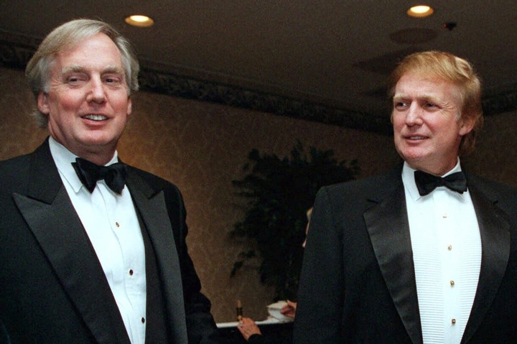 Robert Trump and Donald Trump in 1999. File photo: AP