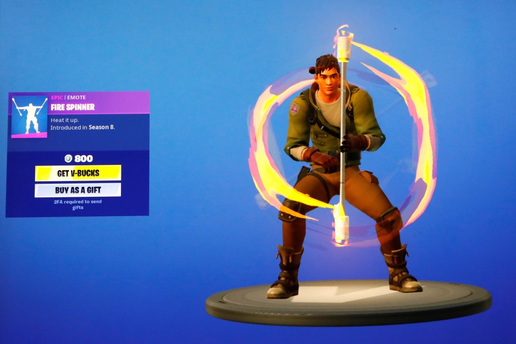 The popular video game Fortnite by Epic Games. Photo: Reuters