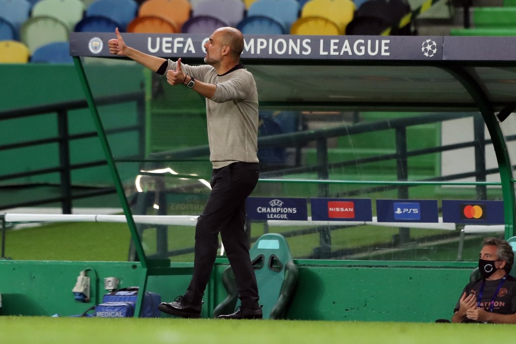 Pep Guardiola’s Manchester City side continue to struggle in Europe. Photo: EPA