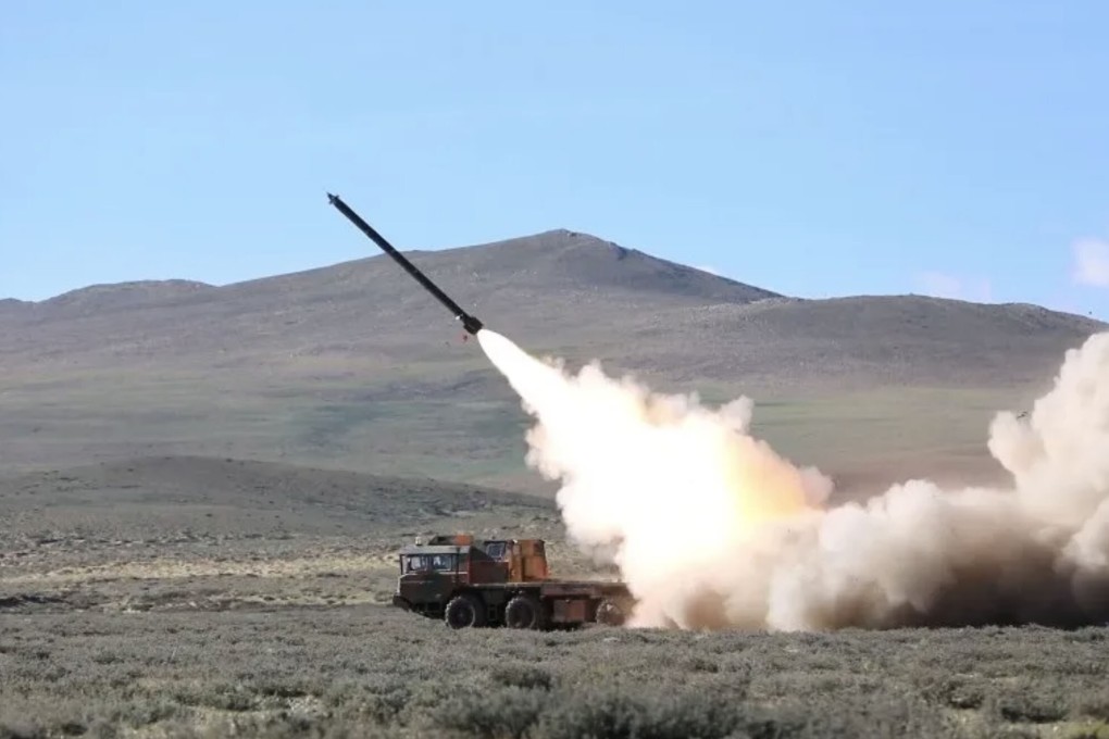 The PLA’s latest live-fire drill took place at an altitude of 4,600 metres (15,000 feet) in an undisclosed location in the Himalayas. Photo: qq.com