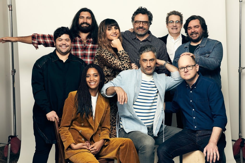 The cast and crew of What We Do in the Shadows, an FX mockumentary comedy series with a surprise eight Emmy nominations this year. Photo: Robby Klein/Getty Images