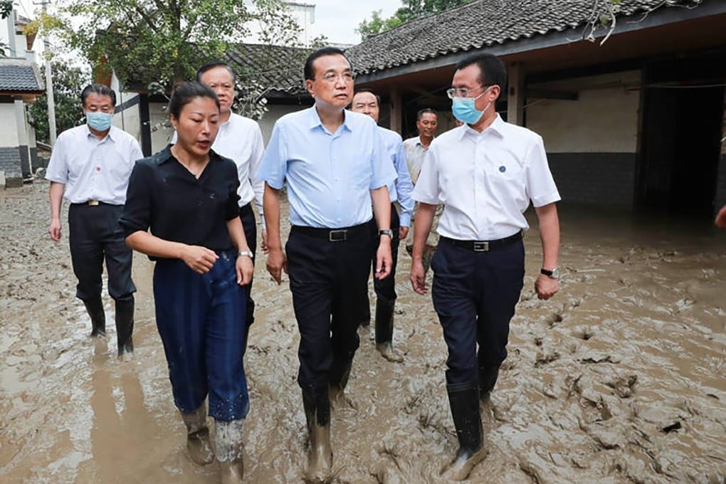 Chinese Premier Li Keqiang arrived in Chongqing on Thursday morning to assess conditions. Photo: Gov.cn