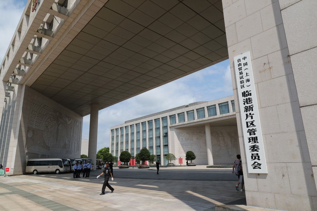 Lingang was launched 12 months ago with substantial incentives distinct from other free-trade zones in China. Photo: Xinhua
