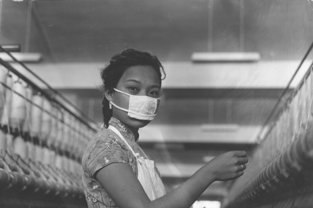 The Nanyang cotton mill in Hong Kong in 1950. Photo: Getty Images
