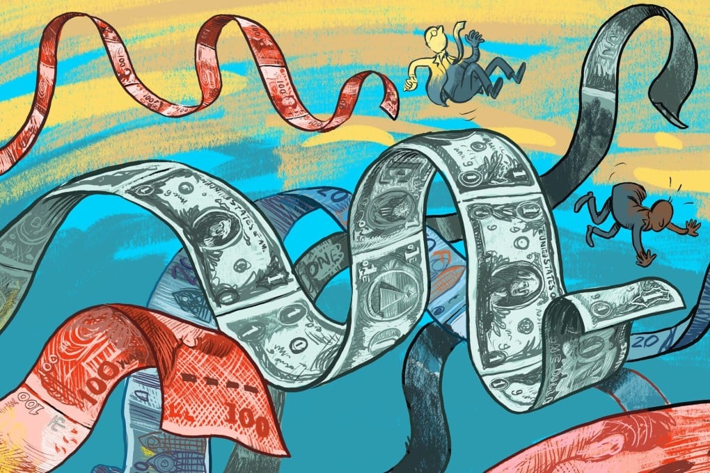 China started to take action to reduce its reliance on the US dollar after the global financial crisis, with Beijing promoting the use of yuan in cross-border deals. Illustration: Adolfo Arranz