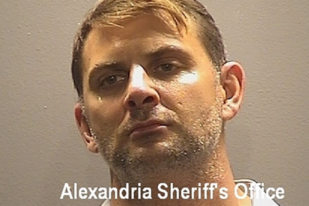 Peter Debbins, a former Army Green Beret, was arrested on Friday. Photo: Alexandria Sheriff’s Office via AP