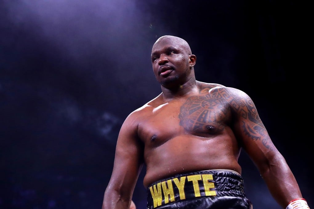Dillian Whyte was stunned by Alexander Povetkin in Essex on Saturday night. Photo: Richard Heathcote/Getty Images