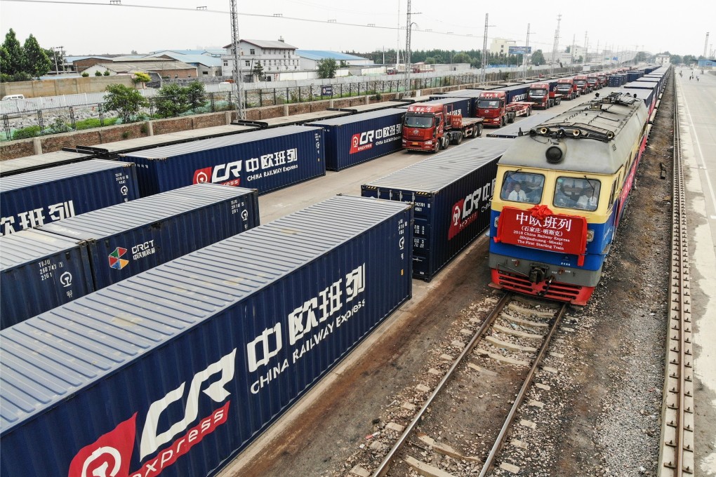 Rail freight costs are relatively high in China, hampering the development of the sector. Photo: Xinhua