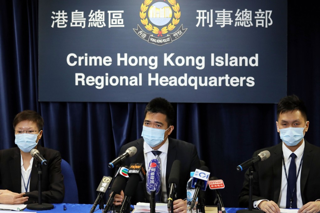 Police claim to have dealt a heavy blow to the triad gangs and hit their income sources through the crackdown. Photo: Nora Tam