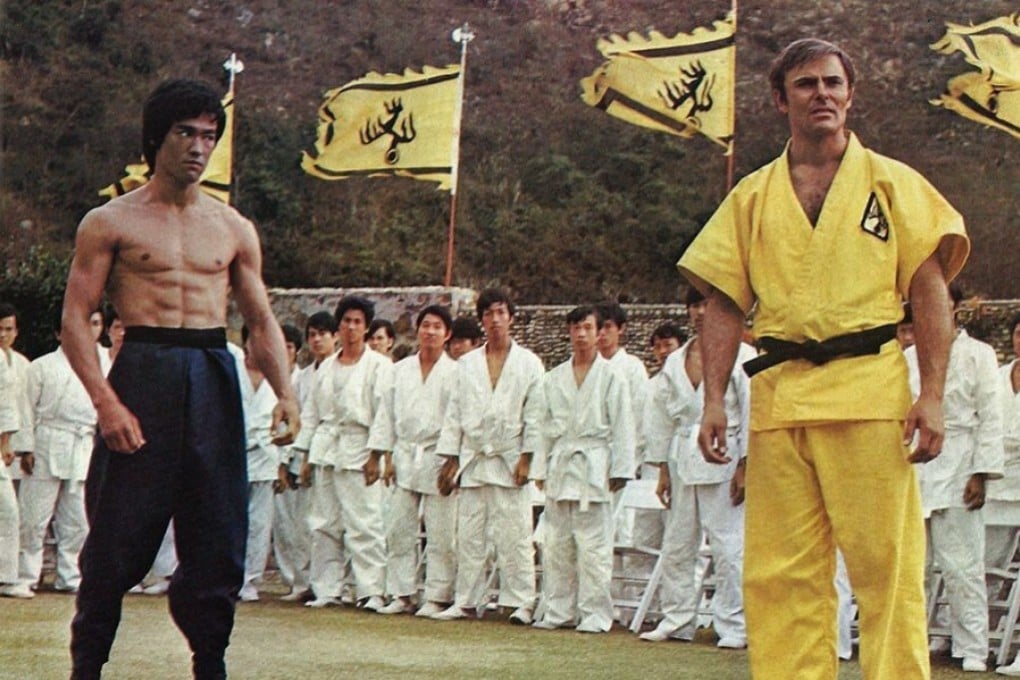 Bruce Lee (left) and John Saxon in a still from the martial arts film Enter the Dragon (1973). Photo: Handout