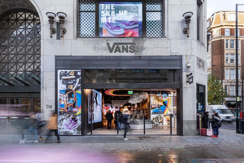 Vans’ largest flagship store in Europe is in Oxford Street, London. A similar store is due to open in Shanghai in December. Photo: Handout