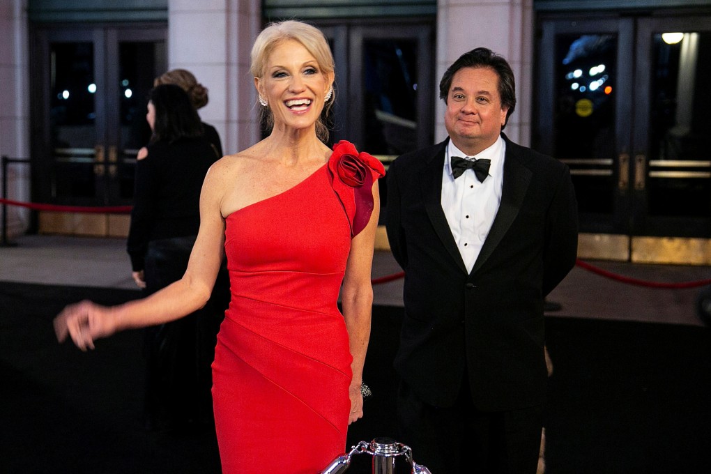 Kellyanne Conway and her husband George Conway. File photo: Reuters