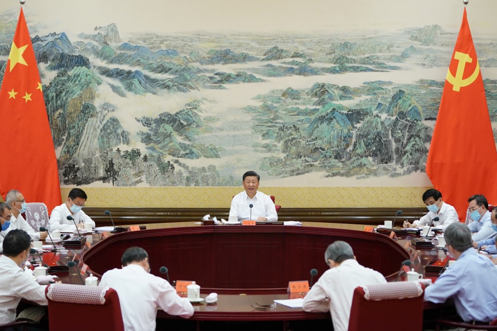 China President Xi Jinping was speaking at a symposium with state economists and sociologists in Beijing, according to the official Xinhua News Agency in comments published on Monday. Photo: Xinhua