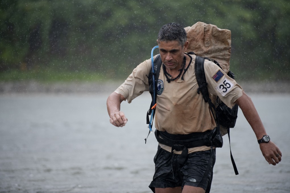Nathan Fa’avae leads his team New Zealand to victory in the 670km Eco-Challenge in Fiji. Photo: Wynn Ruji/Amazon