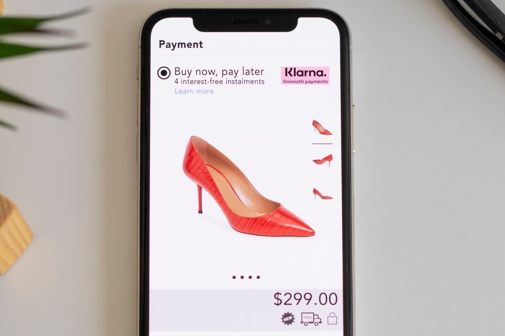 Luxury brands are partnering with “buy now, pay later” service providers such as Klarna to encourage spending. Photo: Shutterstock
