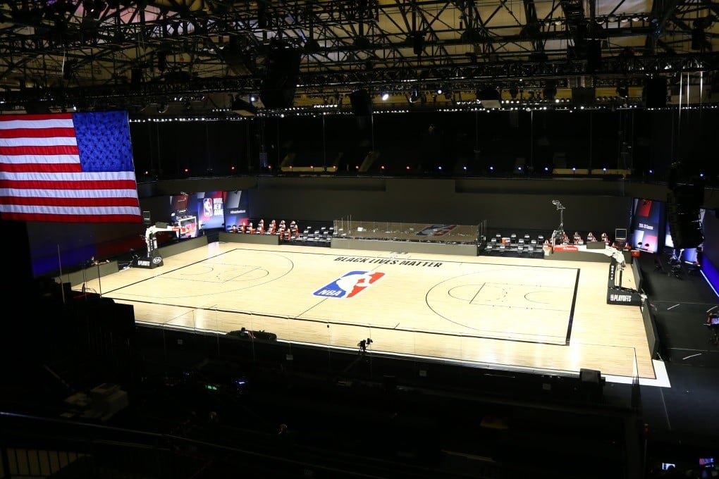 NBA players made their strongest statement yet against racial injustice when the Milwaukee Bucks didn’t take the floor for their play-off game against the Orlando Magic. Photo: AP