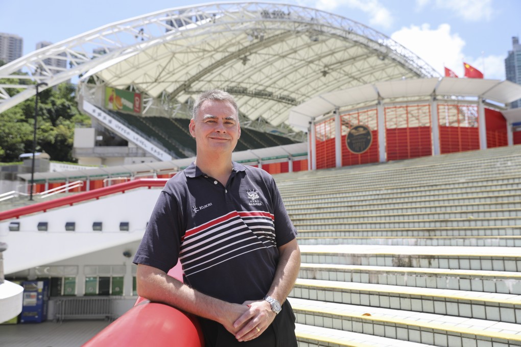 Robbie McRobbie, CEO of the Hong Kong Rugby Union, at the Hong Kong Stadium, in Causeway Bay. Photo: SCMP / Nora TAM